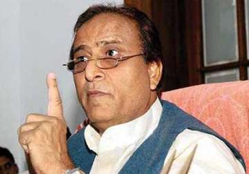bjp trying to orchestrate riots in each district of up azam khan