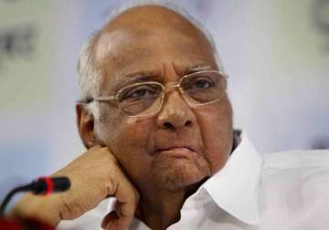 we couldn t have provided five star facilities to dawood sharad pawar