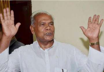 manjhi gloats over bjp bypoll reverses