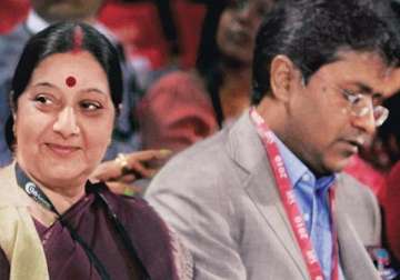 know all about sushma swaraj lalit modi controversy