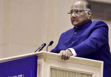 sonia did not allow me to become pm in 1991 sharad pawar