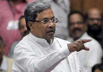 congress does not need lessons of honesty from bjp siddaramaiah