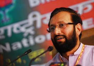 delhi polls bjp confident of landmark win in delhi javadekar