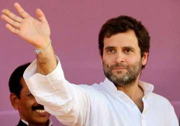 rahul gandhi in amethi on a two day visit