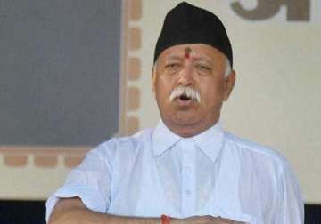 is modi govt accountable to rss asks congress