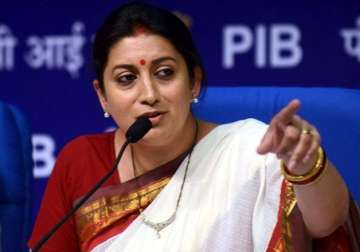 will not be cowed down by congress s legal notice smriti irani