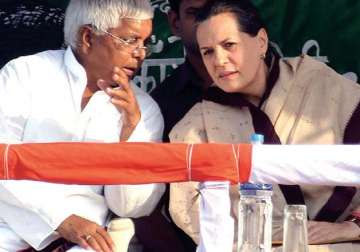 bihar polls lalu to hold alliance consultations with sonia today