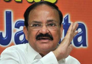 nobody can dictate to the govt venkaiah naidu