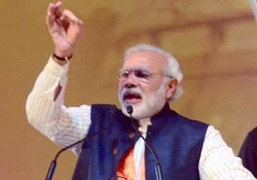 on campaign trail modi hits back at rivals over pakistan aggression