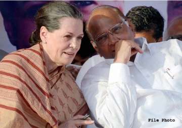 maharashtra polls hidden agenda behind ncp snapping ties says congress