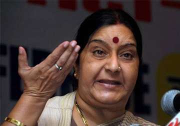 sushma swaraj seeks details about sydney hostage taking