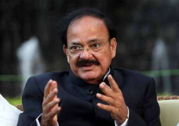 congress should allow gst passage for accelerating growth venkaiah naidu