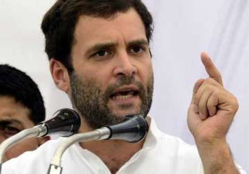 rahul gandhi lashes out at rss bjp over patriotism issue