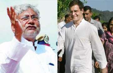 rahul should be cm first before aspiring to be pm nitish