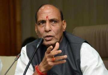 rajnath singh assures of central assistance to quake hit north east states
