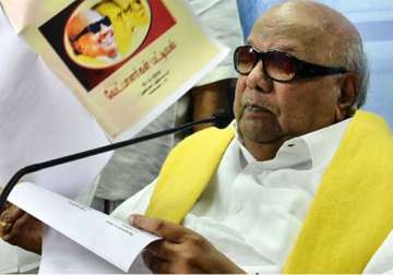 karunanidhi re elected as dmk chief for 11th time