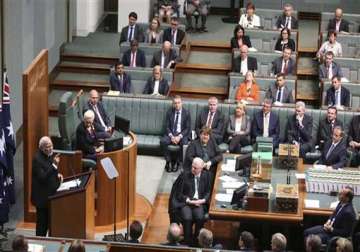in pics narendra modi addresses australian parliament