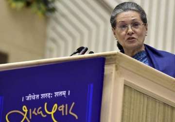 sonia gandhi responds to pm s disruption charge says let him say what he wants