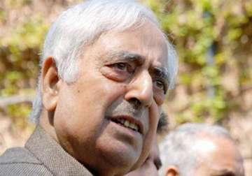 pm modi s visit will be turning point in j k s history mufti sayeed