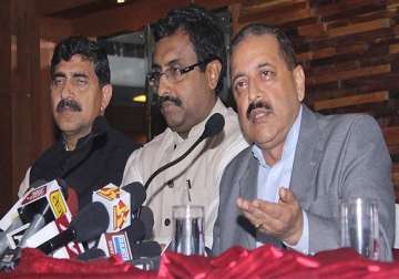 afspa a matter for security agencies to decide jitendra singh