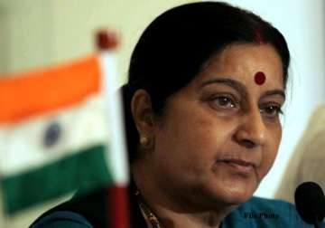 legislation only way to deal with issue of conversions sushma swaraj