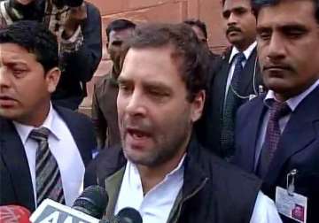 jnu row govt won t let me speak because they are scared says rahul gandhi