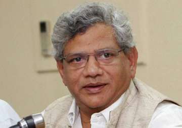 government can t blame opposition for bedlam in parliament yechury