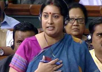 when smriti irani quoted cicero to warn against treason from within
