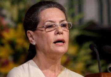 attacking pm modi sonia gandhi says his government imposing its ideology