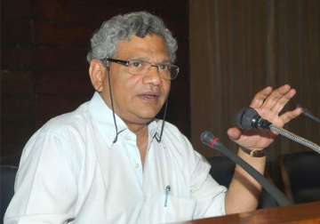 sitaram yechury rules out alliance with congress