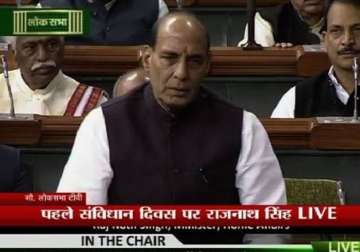 rajnath singh s apparent jibe at aamir khan in lok sabha