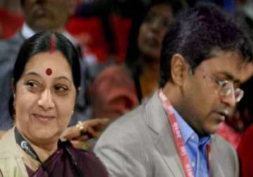 lalit modi offered directorship to swaraj s husband withdrew it later indofil