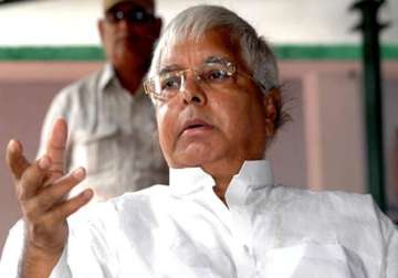 lalu prasad yadav accepts his pressure led to mla anant singh s arrest