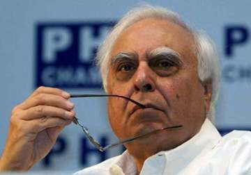 spectrum auctions are crucially flawed says kapil sibal