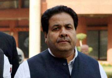 bjp even fooling lord ram in the name of ram mandir rajiv shukla