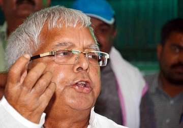 government rejects lalu s plea for further stay on eviction notice