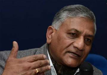 j k polls bjp to do well in state elections says v k singh