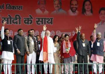 delhi polls campaign ends today bjp leaders to hold rallies in all 70 seats