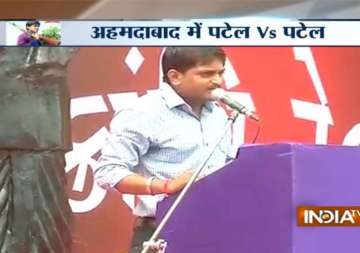 will not let the lotus blossom in gujarat in 2017 warns community leader hardik patel