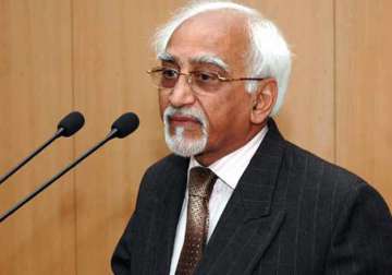india will not get involved in asean disputes hamid ansari