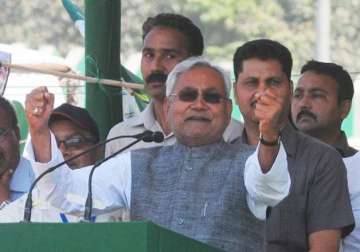 bjp to abolish quota policy if it wins in bihar nitish kumar