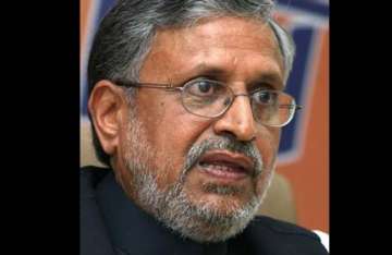 sushil modi challenges lalu to contest polls