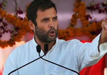 pm modi s politics of anger responsible for gujarat situation rahul gandhi