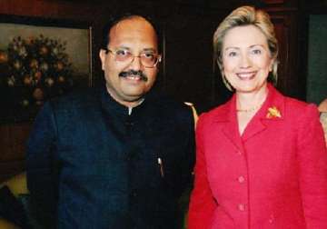 amar singh denies making donation to clinton foundation