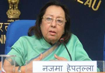 not just today muslims feeling alienated since 1947 najma heptulla