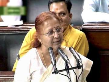 india working for 1/3rd reservation for women in parliament sumitra mahajan