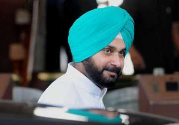 navjot singh sidhu s convoy attacked in jammu