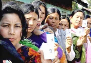 voting underway in manipur by election