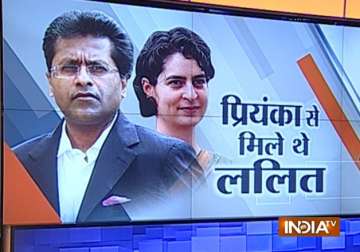 met priyanka gandhi robert vadra in london lalit modi tweets