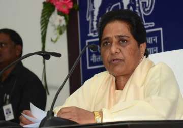 will not oppose insurance bill if suggestions accepted mayawati